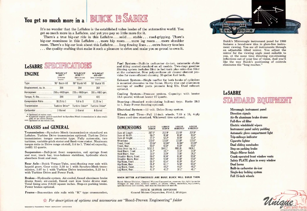 1960 Buick Prestige Portfolio Page 22